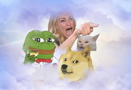 Classic Woman Yelling at Cat meme from the WYAC collection